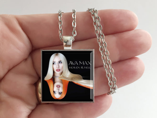 Ava Max - Heaven & Hell - Album Cover Art Pendant Necklace