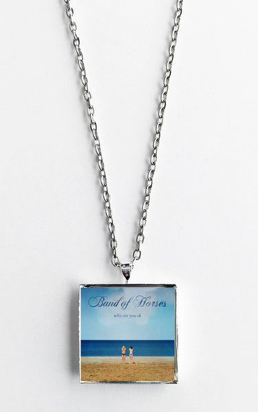 Band of Horses - Why Are You Ok - Album Cover Art Pendant Necklace - Hollee