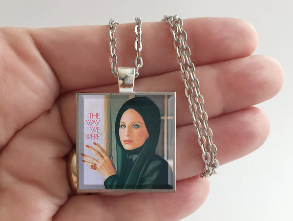 Barbra Streisand - The Way We Were  - Album Cover Art Pendant Necklace