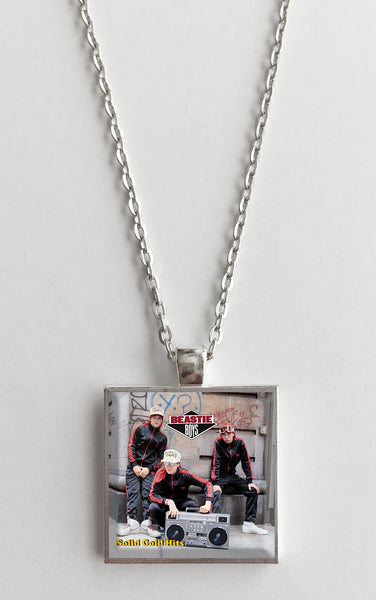 Beastie Boys - Solid Gold Hits - Album Cover Art Pendant Necklace - Hollee