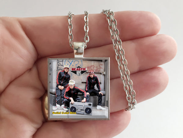 Beastie Boys - Solid Gold Hits - Album Cover Art Pendant Necklace - Hollee