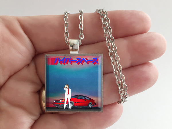 Beck - Hyperspace - Album Cover Art Pendant Necklace - Hollee