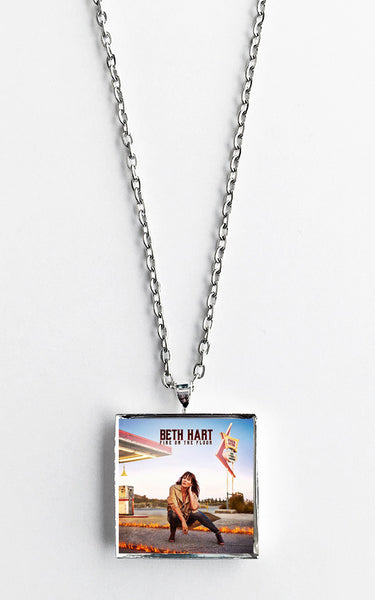Beth Hart - Fire on the Floor - Album Cover Art Pendant Necklace - Hollee