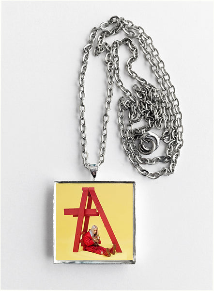 Billie Eilish - Don't Smile at Me - Album Cover Art Pendant Necklace - Hollee