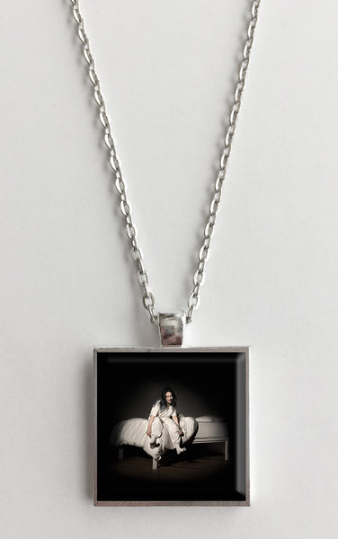 Billie Eilish - When We All Fall Asleep, Where Do We Go?  - Album Cover Art Pendant Necklace - Hollee