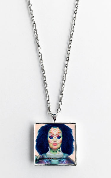 Bjork - Utopia - Album Cover Art Pendant Necklace - Hollee