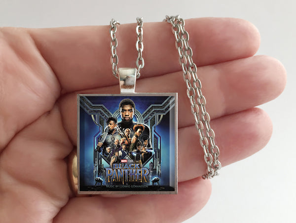 Black Panther - Soundtrack - Album Cover Art Pendant Necklace