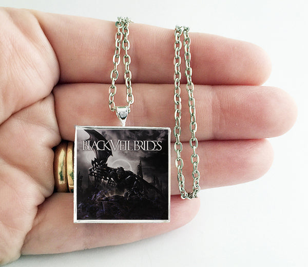 Black Veil Brides - Self Titled - Album Cover Art Pendant Necklace - Hollee