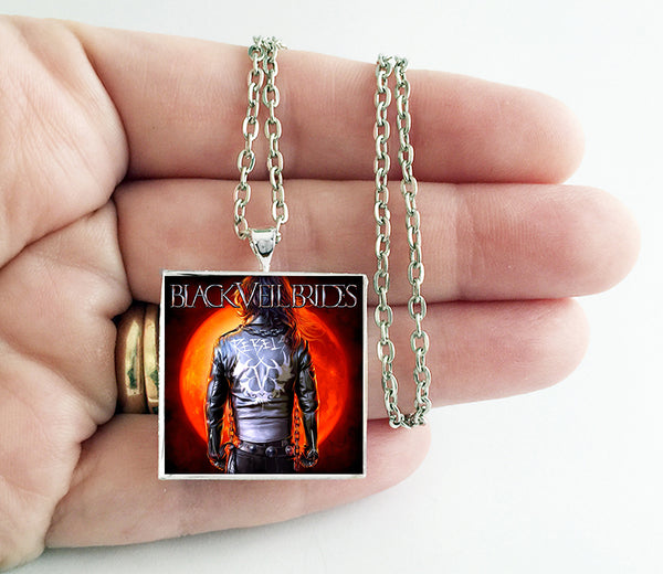 Black Veil Brides - Rebels EP - Album Cover Art Pendant Necklace - Hollee