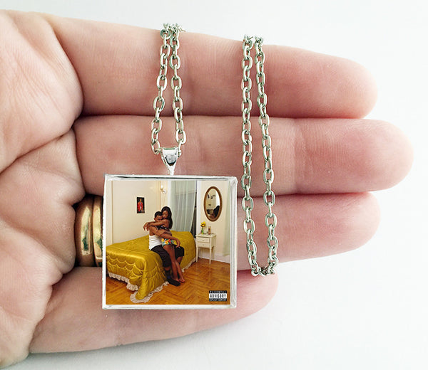 Blood Orange - Freetown Sound - Album Cover Art Pendant Necklace - Hollee