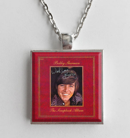 Bobby Sherman - The Scrapbook Album - Album Cover Art Pendant Necklace - Hollee