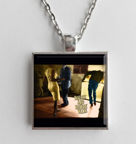 Bob Dylan - Rough and Rowdy Ways - Album Cover Art Pendant Necklace - Hollee