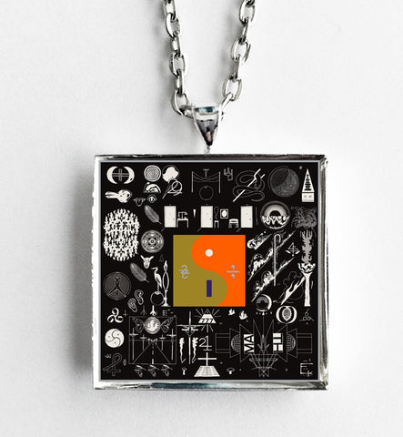 Bon Iver - 22, A Million - Album Cover Art Pendant Necklace - Hollee