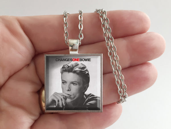 David Bowie - Changes One - Album Cover Art Pendant Necklace - Hollee