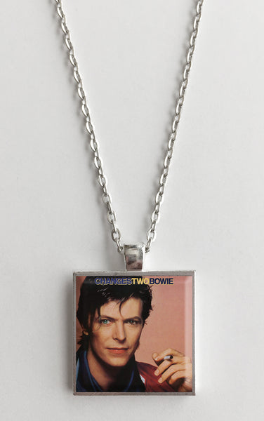 David Bowie - Changes Two - Album Cover Art Pendant Necklace - Hollee