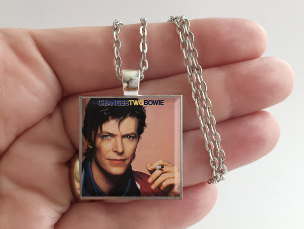 David Bowie - Changes Two - Album Cover Art Pendant Necklace - Hollee