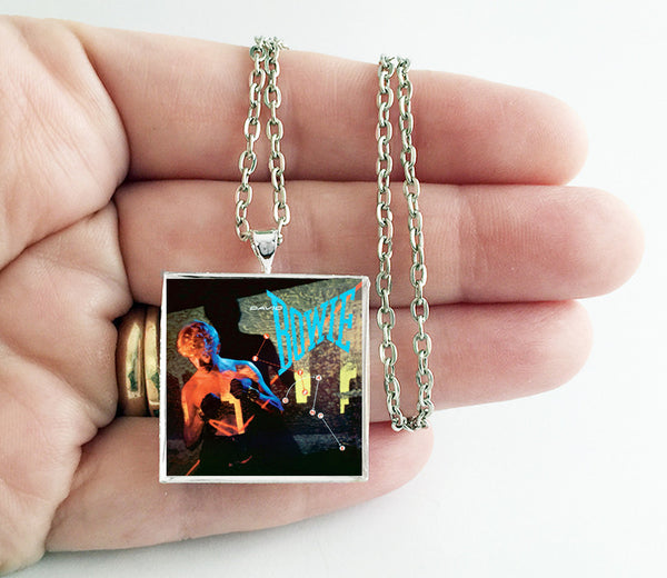 David Bowie - Let's Dance - Album Cover Art Pendant Necklace - Hollee