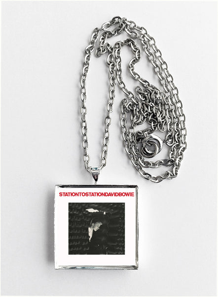 David Bowie - Station to Station - Album Cover Art Pendant Necklace - Hollee