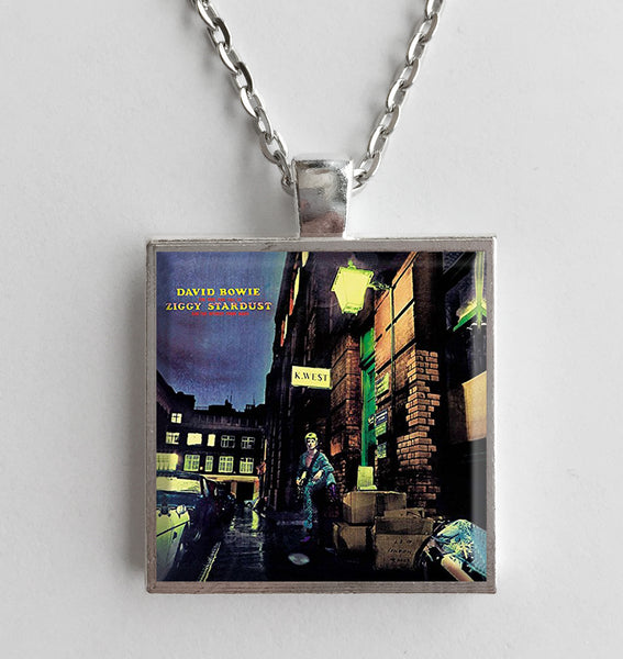 David Bowie - Ziggy Stardust - Album Cover Art Pendant Necklace - Hollee