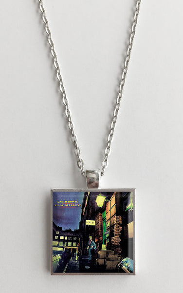 David Bowie - Ziggy Stardust - Album Cover Art Pendant Necklace - Hollee