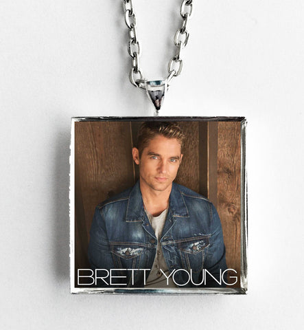 Brett Young - Self Titled - Album Cover Art Pendant Necklace - Hollee