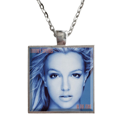 Britney Spears - In the Zone - Album Cover Art Pendant Necklace