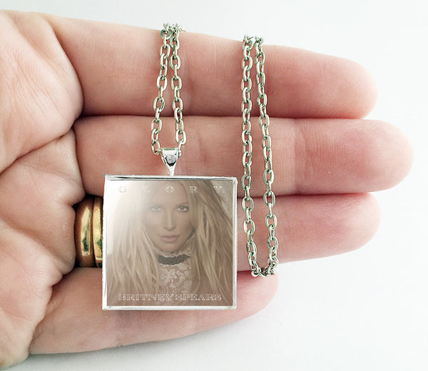 Britney Spears - Glory - Album Cover Art Pendant Necklace - Hollee