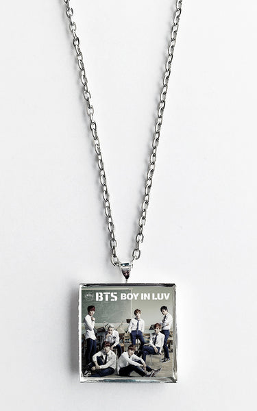 BTS Bangtan Boys - Boy in Luv (v2) - Album Cover Art Pendant Necklace - Hollee