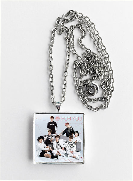 BTS Bangtan Boys - For You - Album Cover Art Pendant Necklace - Hollee