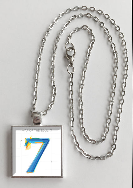 BTS Bangtan Boys - Map of the Soul 7 - Album Cover Art Pendant Necklace - Hollee