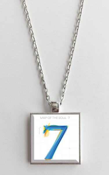 BTS Bangtan Boys - Map of the Soul 7 - Album Cover Art Pendant Necklace - Hollee