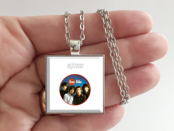 Buzzcocks - Love Bites - Album Cover Art Pendant Necklace - Hollee