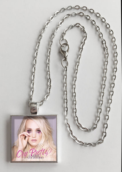 Carrie Underwood - Cry Pretty - Album Cover Art Pendant Necklace - Hollee