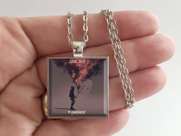 The Chainsmokers - Sick Boy - Album Cover Art Pendant Necklace - Hollee