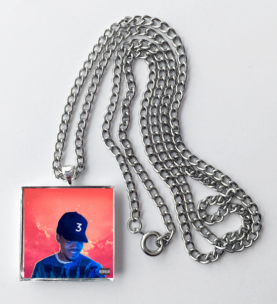 Chance the Rapper - Coloring Book - Album Cover Art Pendant Necklace - Hollee