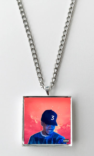 Chance the Rapper - Coloring Book - Album Cover Art Pendant Necklace - Hollee