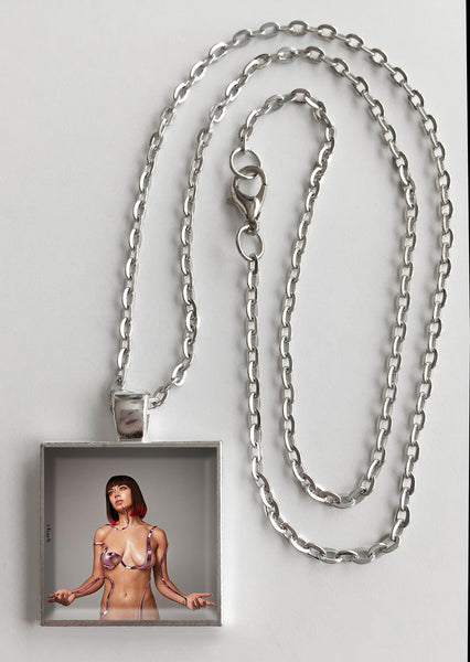 Charli XCX - Charli - Album Cover Art Pendant Necklace - Hollee