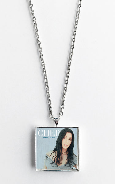 Cher - Believe - Album Cover Art Pendant Necklace - Hollee