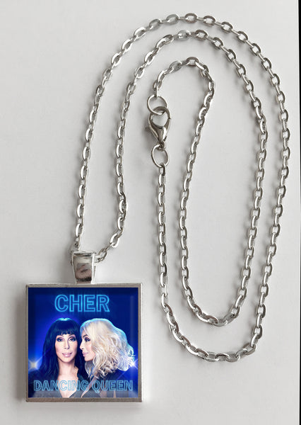 Cher - Dancing Queen - Album Cover Art Pendant Necklace - Hollee