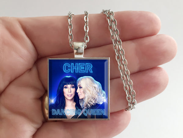 Cher - Dancing Queen - Album Cover Art Pendant Necklace - Hollee