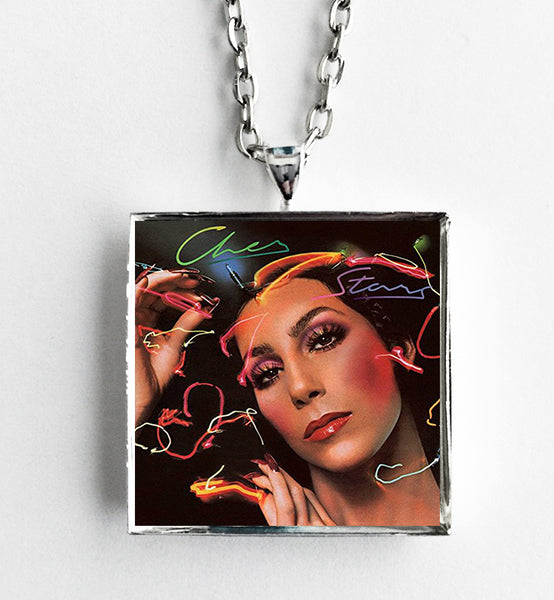 Cher - Stars - Album Cover Art Pendant Necklace - Hollee