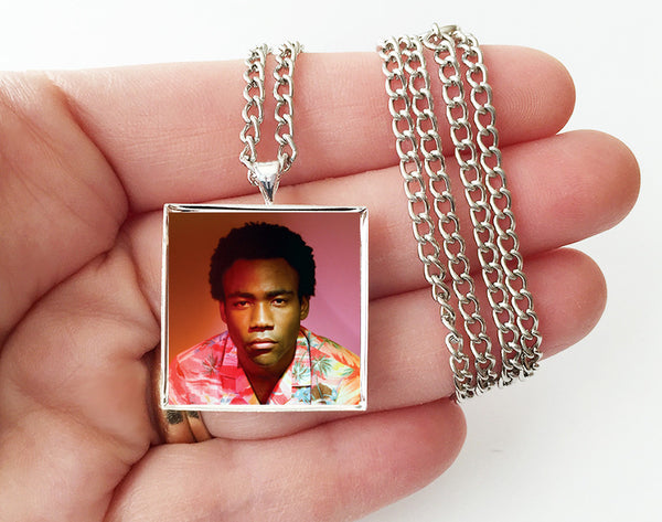 Childish Gambino - Because the Internet - Album Cover Art Pendant Necklace - Hollee