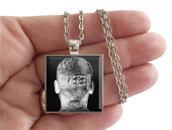 Chris Brown - Breezy - Album Cover Art Pendant Necklace