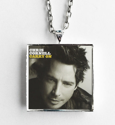 Chris Cornell - Carry On - Album Cover Art Pendant Necklace - Hollee