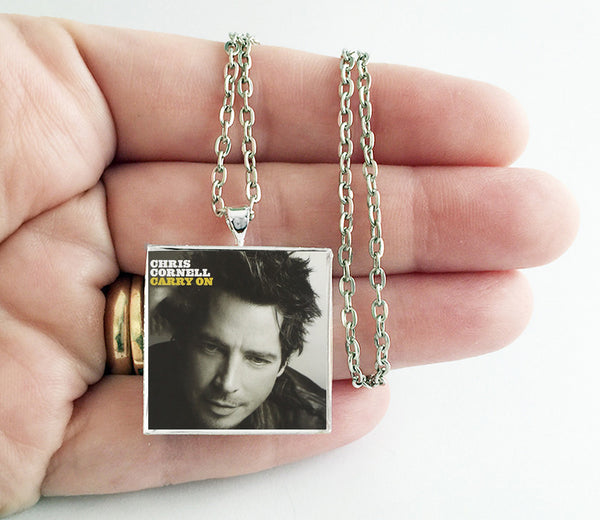 Chris Cornell - Carry On - Album Cover Art Pendant Necklace - Hollee