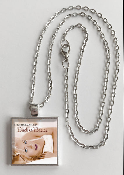 Christina Aguilera - Back to Basics - Album Cover Art Pendant Necklace - Hollee