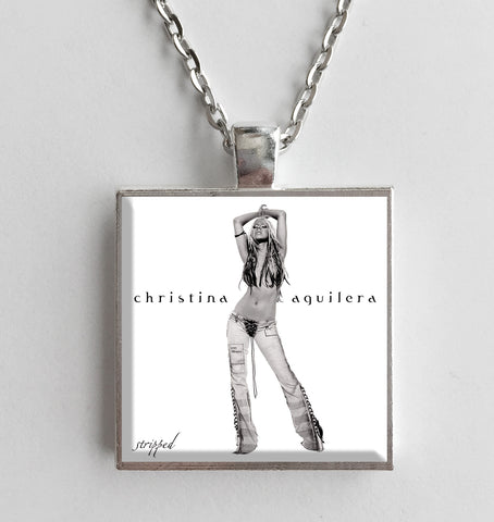 Christina Aguilera - Stripped - Album Cover Art Pendant Necklace - Hollee