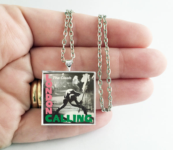 The Clash - London Calling - Album Cover Art Pendant Necklace - Hollee