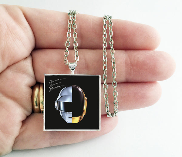 Daft Punk - Random Access Memories - Album Cover Art Pendant Necklace - Hollee