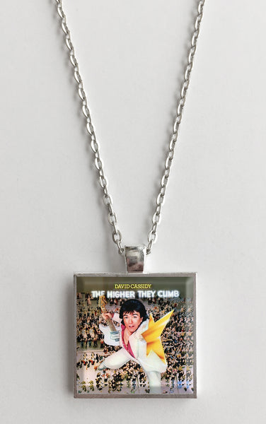 David Cassidy - The Higher They Climb - Album Cover Art Pendant Necklace - Hollee